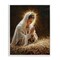 Stupell Industries Holy Mary Prayer Framed Giclee, design by Petal Prints Design